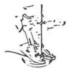 SINGER 740 - Pose des boutons - 5