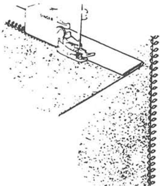 SINGER 740 - Bordure de couverture - 1