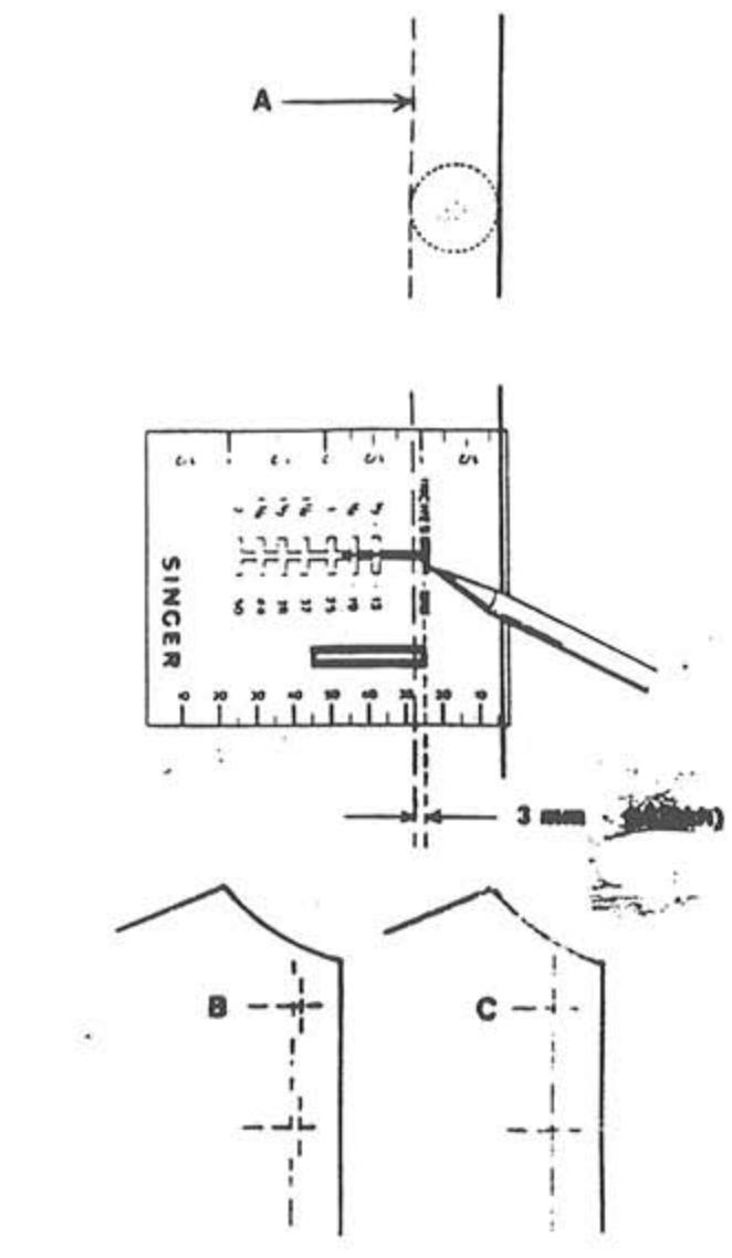 SINGER 740 - Boutonnières définitives - 1