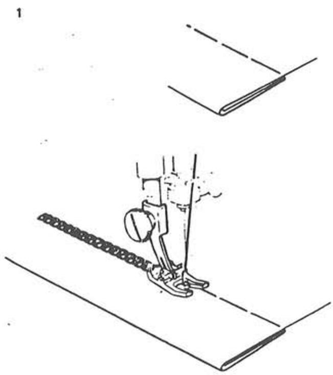 SINGER 740 - Bordure de couverture - 2