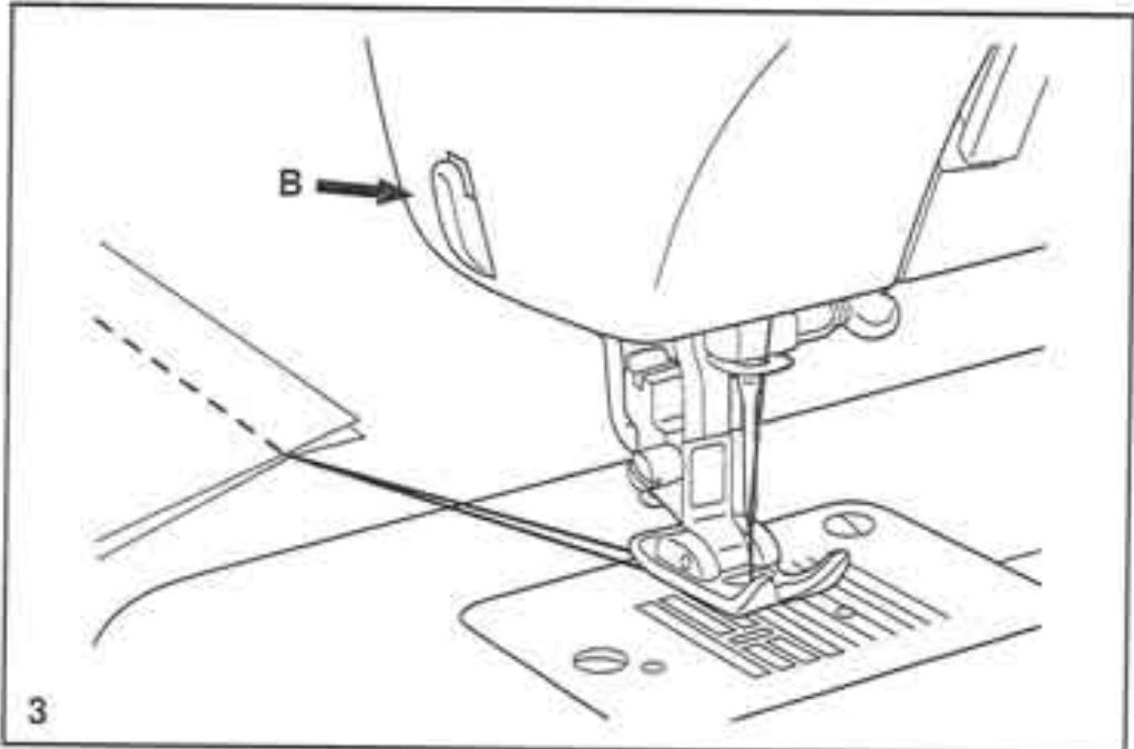 SINGER 155 - Pour couper le fil - 3