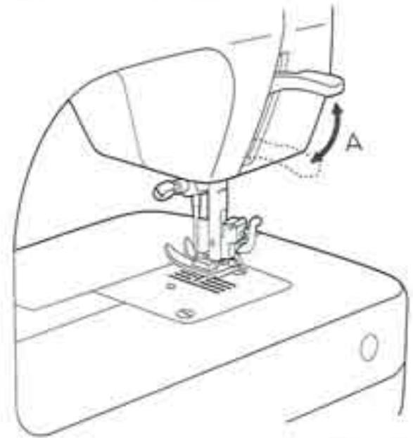 SINGER 155 - Releveur du pied presseur (à deux niveaux) - 1
