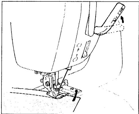 SINGER SYMPHONIE 500 - Point d'arrêt - marche arrière - 5