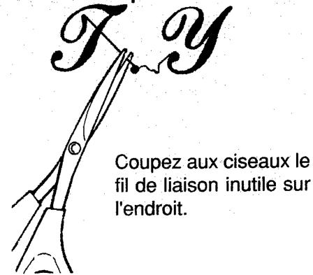 SINGER SYMPHONIE 500 - Equilibrage d'un motif - 19