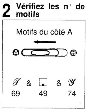 SINGER SYMPHONIE 500 - Comment combiner les motifs - 2