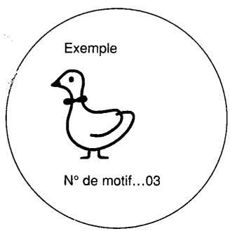 SINGER SYMPHONIE 500 - Réalisation de grands motifs (1) - 6