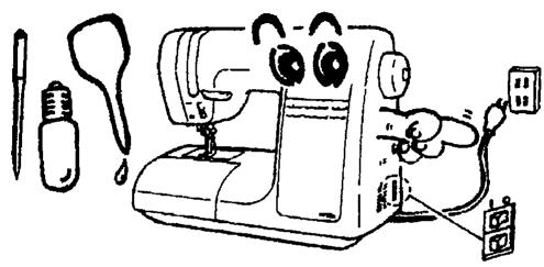 SINGER SYMPHONIE 500 - Conseils important - 1