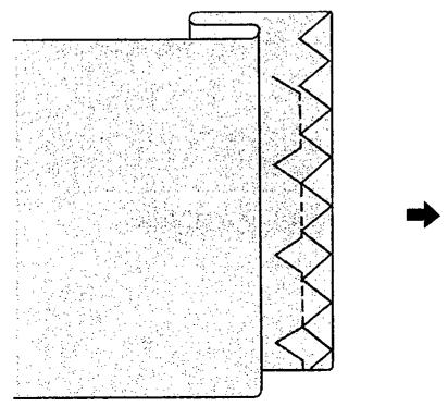 SINGER SYMPHONIE 500 - Comment ajuster le guide du pied presseur pour point invisible - 1