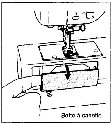 SINGER SYMPHONIE 500 - Confectionner une canette Comment enfiler la machine - 3