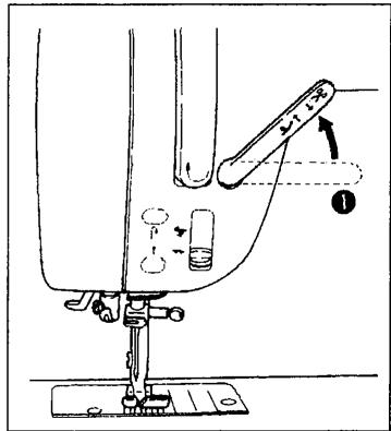 SINGER SYMPHONIE 500 - Enfilage de la machine - 2