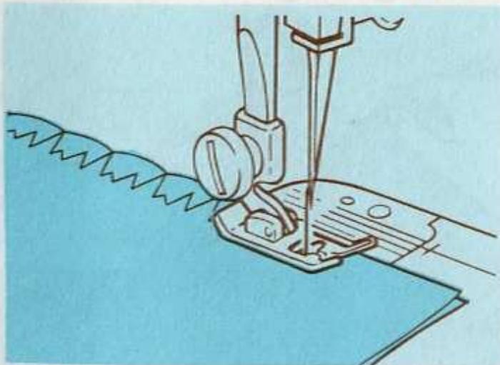 SINGER STARLET 496 - Utilisations du point élastique - 3