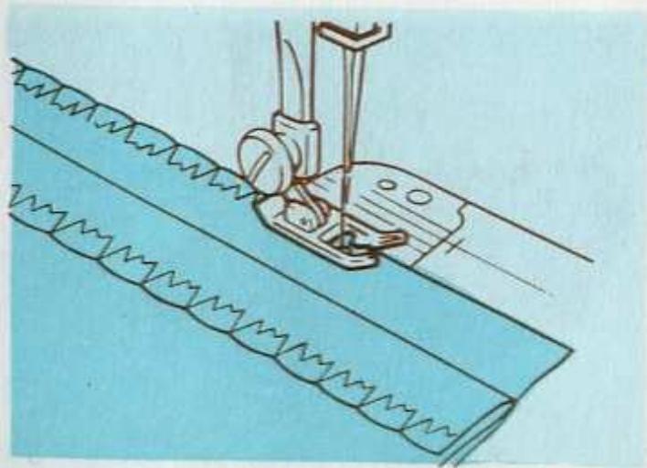 SINGER STARLET 496 - Utilisations du point élastique - 5