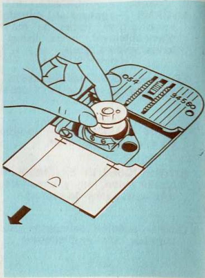 SINGER STARLET 496 - Pour remplir la canette - 1