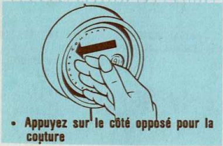 SINGER STARLET 496 - Choix de l'aiguille et du fil - 2