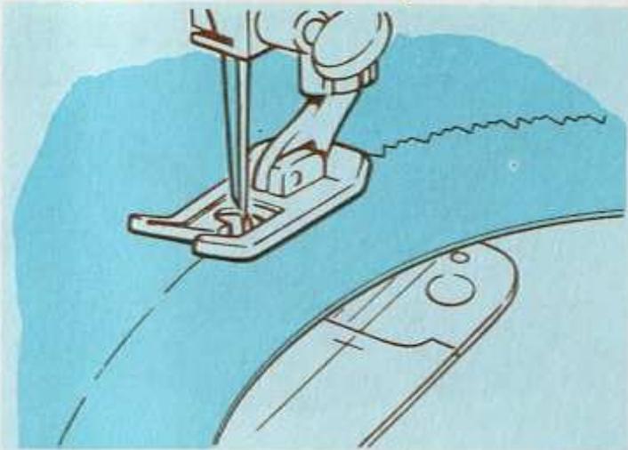 SINGER STARLET 496 - Utilisations du point élastique - 2