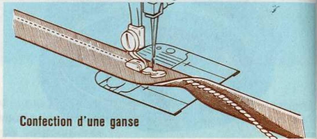 SINGER STARLET 496 - Coutures gansées - 2