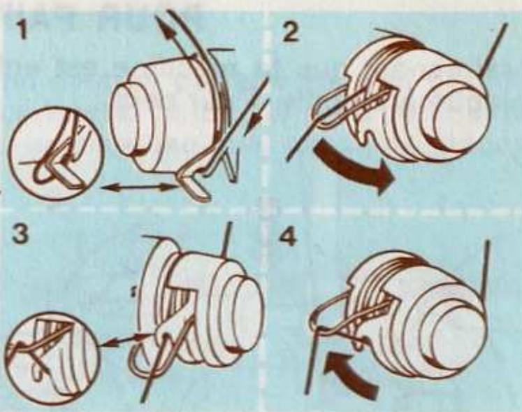 SINGER STARLET 496 - Enfilage de l'aiguille - 2