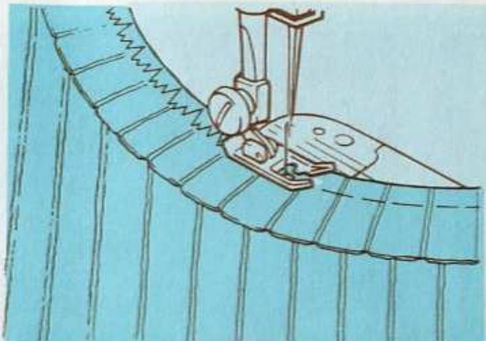 SINGER STARLET 496 - Utilisations du point élastique - 4