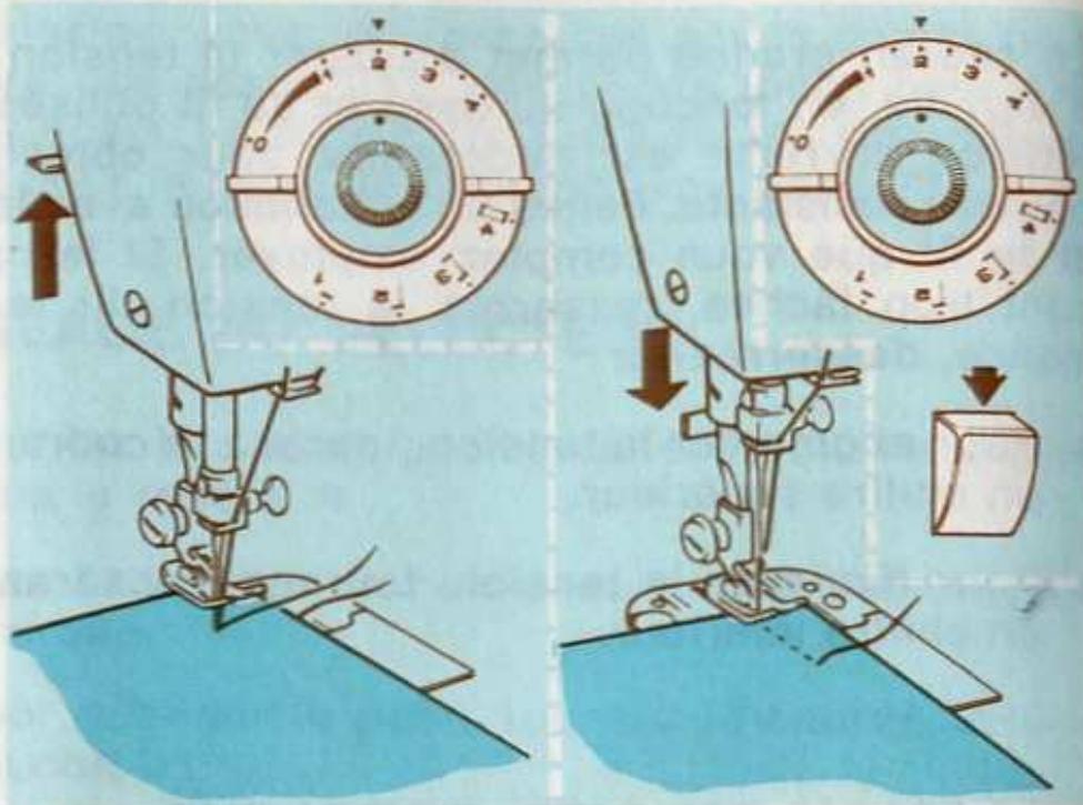 SINGER STARLET 496 - Départ d'une couture - 1