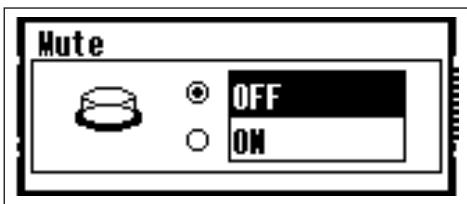 YAMAHA DME64N - Appuyez sur la touche [MUTE]. - 1