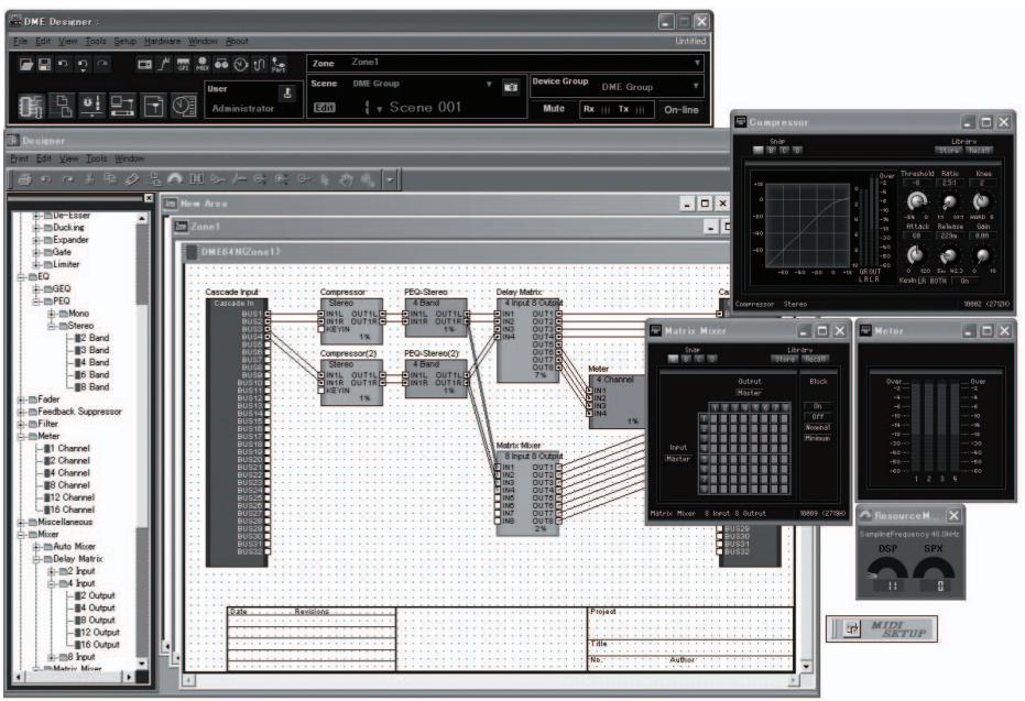 YAMAHA DME64N - A propos du DME Designer - 1