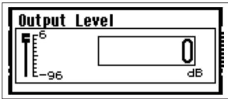 YAMAHA DME64N - Appuyez sur la touche [LEVEL]. - 1