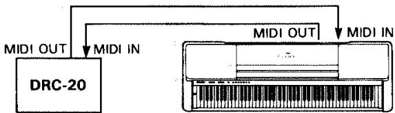 YAMAHA DRC20 - 2-1 Enregistrement séparé des parties de la main gauche et de la main droite avec un DRC-20 et un Clavinova - 1