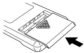 YAMAHA DSP-A3090 - Installing the Remote Control Unit Batteries - 3