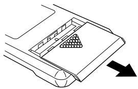 YAMAHA DSP-A3090 - Installing the Remote Control Unit Batteries - 1