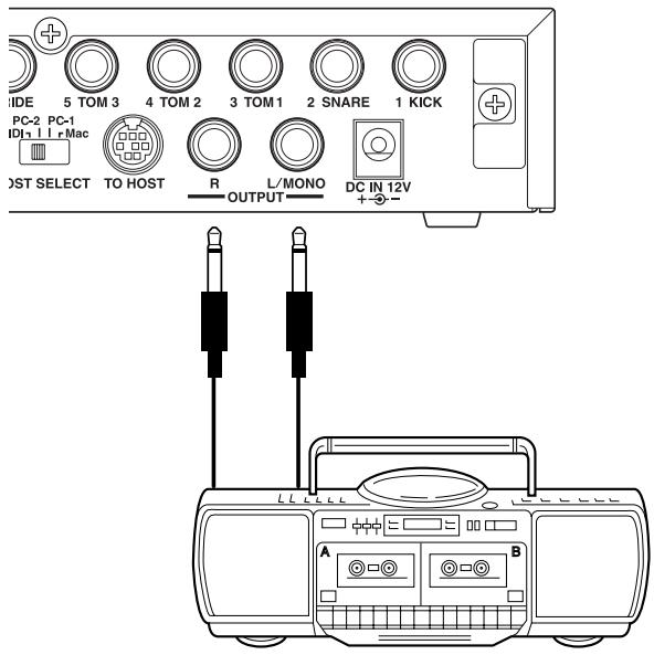 YAMAHA DTXPRESSI3 - - Aufnahme Hisres Spiels auf dem DTXPRESS III mit einem TapeDeck. - 1