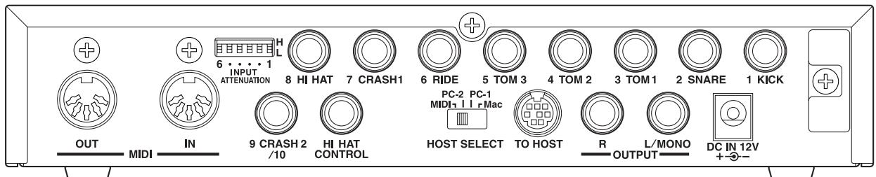 YAMAHA DTXPRESSI3 - ■ Anschlieben der Pads - 2