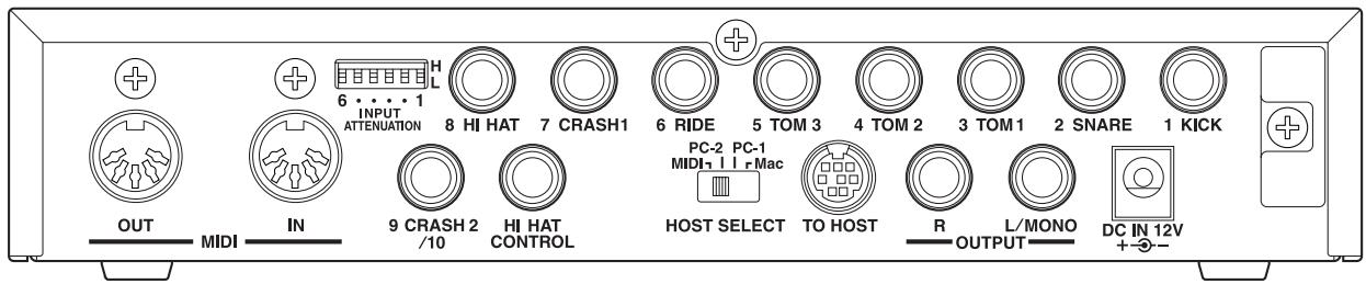 YAMAHA DTXPRESSI3 - Connexion des pads - 1