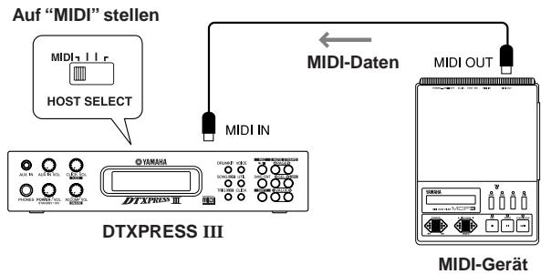 YAMAHA DTXPRESSI3 - - MIDI-Daten empfangen - 1