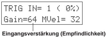 YAMAHA DTXPRESSI3 - Pad-Empfindlichkeitändern - 1