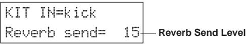 YAMAHA DTXPRESSI3 - Change the Reverb for the Drum Voice - 1