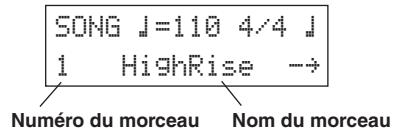 YAMAHA DTXPRESSII - Ecoute du morceau sélectionné - 1