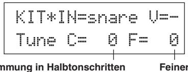YAMAHA DTXPRESSII - 4.Ändern Sie die Tonhöhe - 1