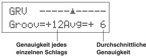 YAMAHA DTXPRESSII - 2-2. Groove-Check-Funktion anzeigen - 1