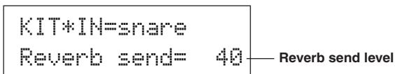 YAMAHA DTXPRESSII - Adjust the Amount of Reverb. - 1