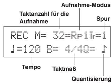 YAMAHA DTXPRESSII - Aufnahmebedingungen einstellen - 2