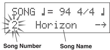 YAMAHA DTXPRESSII - Select a Song - 3