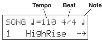 YAMAHA DTXPRESSII - Set the Metronome - 1