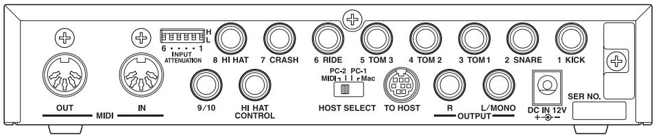 YAMAHA DTXPRESSII - ■ Connexion des pads - 2