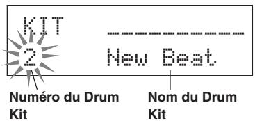 YAMAHA DTXPRESSII - Sélection d'un Drum Kit (ensemble de batterie) - 2