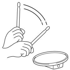 YAMAHA DTXPRESSII - Spieler Sie ein Pad - 1