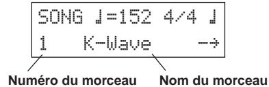 YAMAHA DTXPRESSIII - Ecoute du morceau sélectionné - 1
