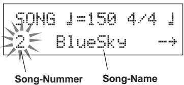 YAMAHA DTXPRESSIII - Song auswahlen - 4