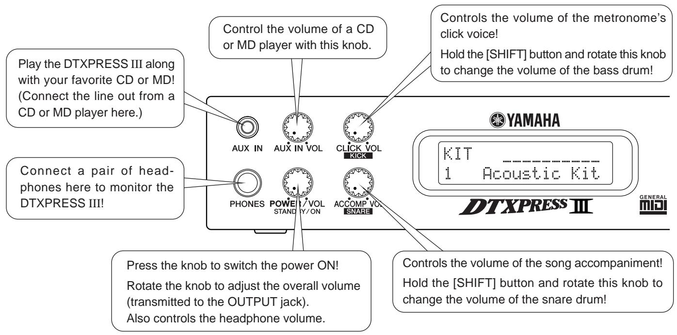 YAMAHA DTXPRESSIII - The DTXPRESS III Quick Guide (Basic Functions List) - 1