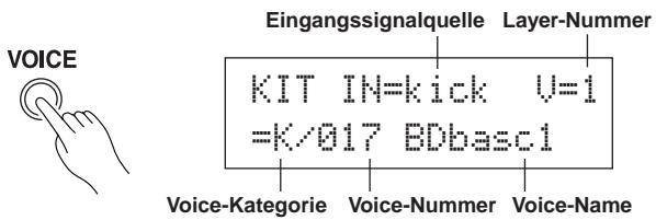 YAMAHA DTXPRESSIII - 1-1. Wahlen Sie eine Snare für die Eingangssignalquelle. - 1