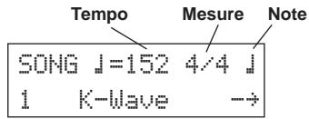 YAMAHA DTXPRESSIII - Utilisation du métronome - 1